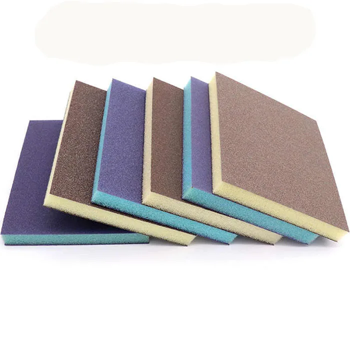 Sanding Sponge Sanding Blocks Washable and Reusable Wet Dry Sandpaper Sponge for Wood Metal Furniture Paint and Drywall