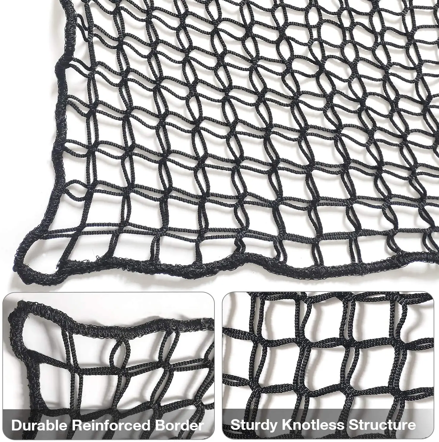 Kids Playground Play Safety Net Climbing Cargo Net Treehouse Accessories Double Layers Heavy Duty Backyard Net Bridge