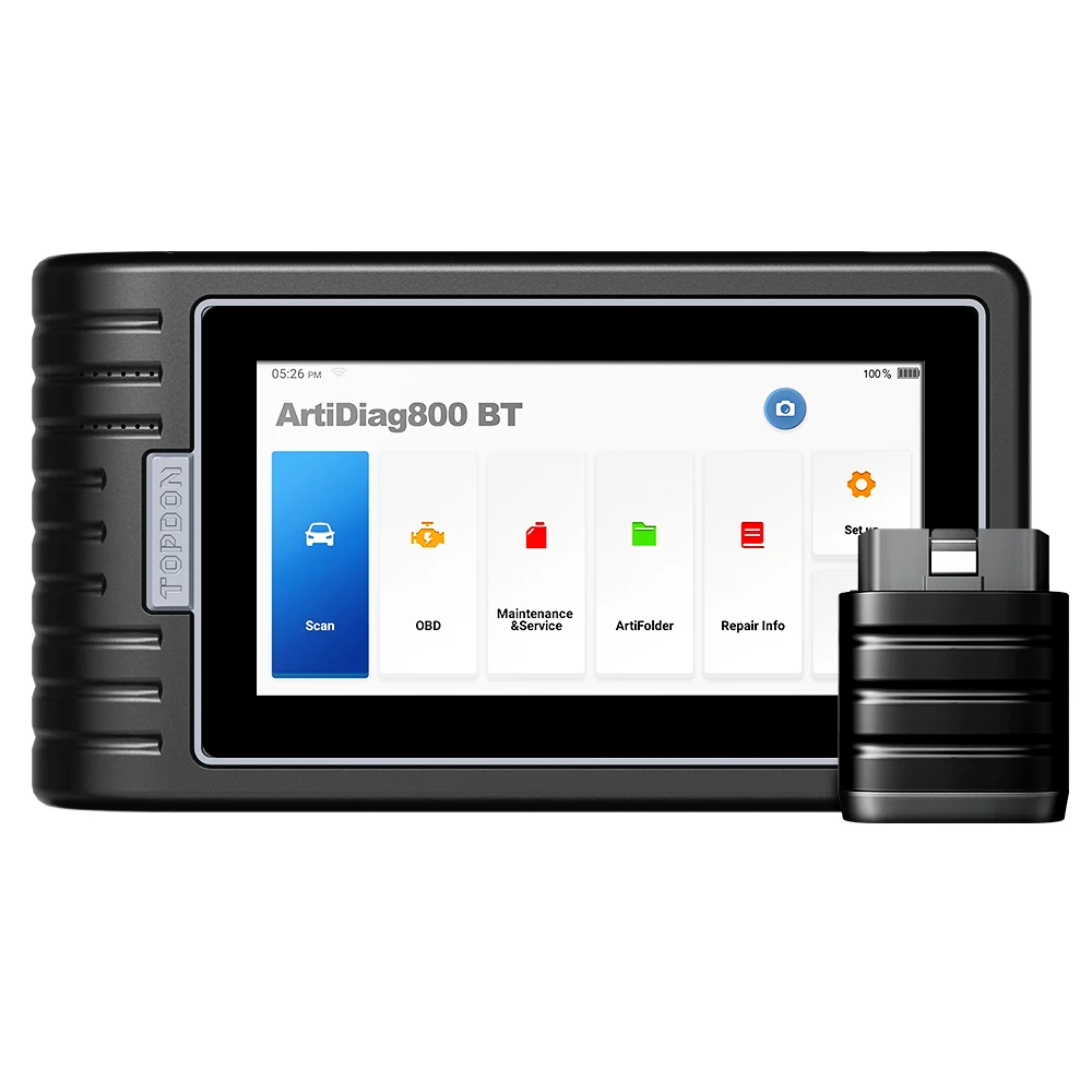  Бесплатное обновление программного обеспечения Topdon Artidiag 800BT obd2 сканер vs launch CRP909e 909x диагностический
