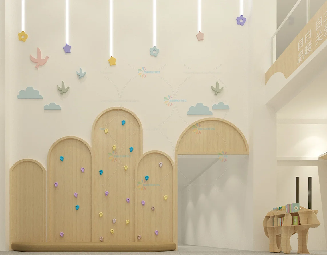 Chiquitos Wood Natural Toddler Daycare Child School Preschool Nursery Kindergarten Wooden Chair And Table Set For Kid