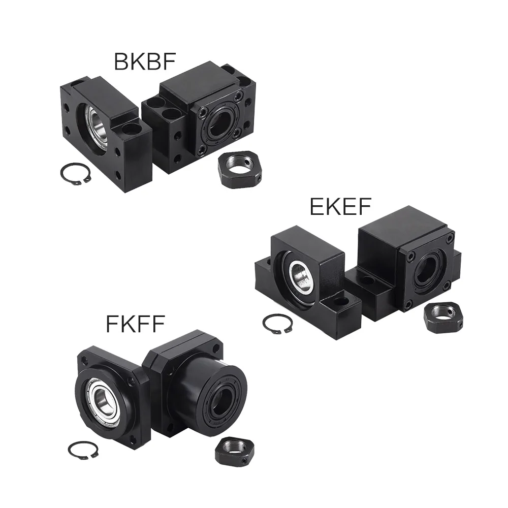 CNC Parts SFU1610 Ball Screw kit 200mm-400mm length with BK12 BF12 end support + coupler in high quality fast ship