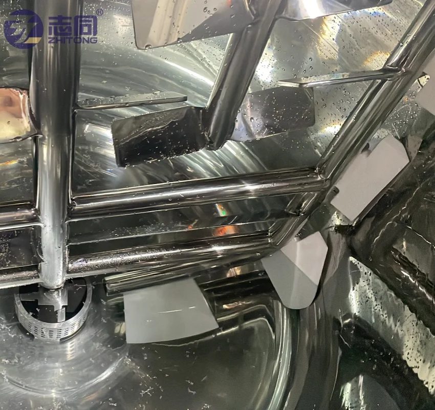 Shampoo Conditioner Homogenizing Shampoo Detergent Production Line Small Lotion Dish Washing Liquid Soap Making Machine