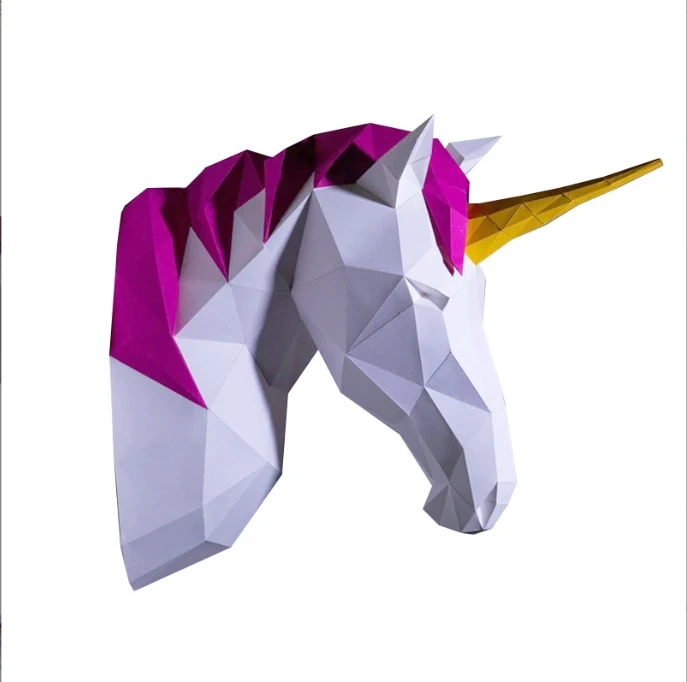 3d paper wall decor origami crafts for home decoration