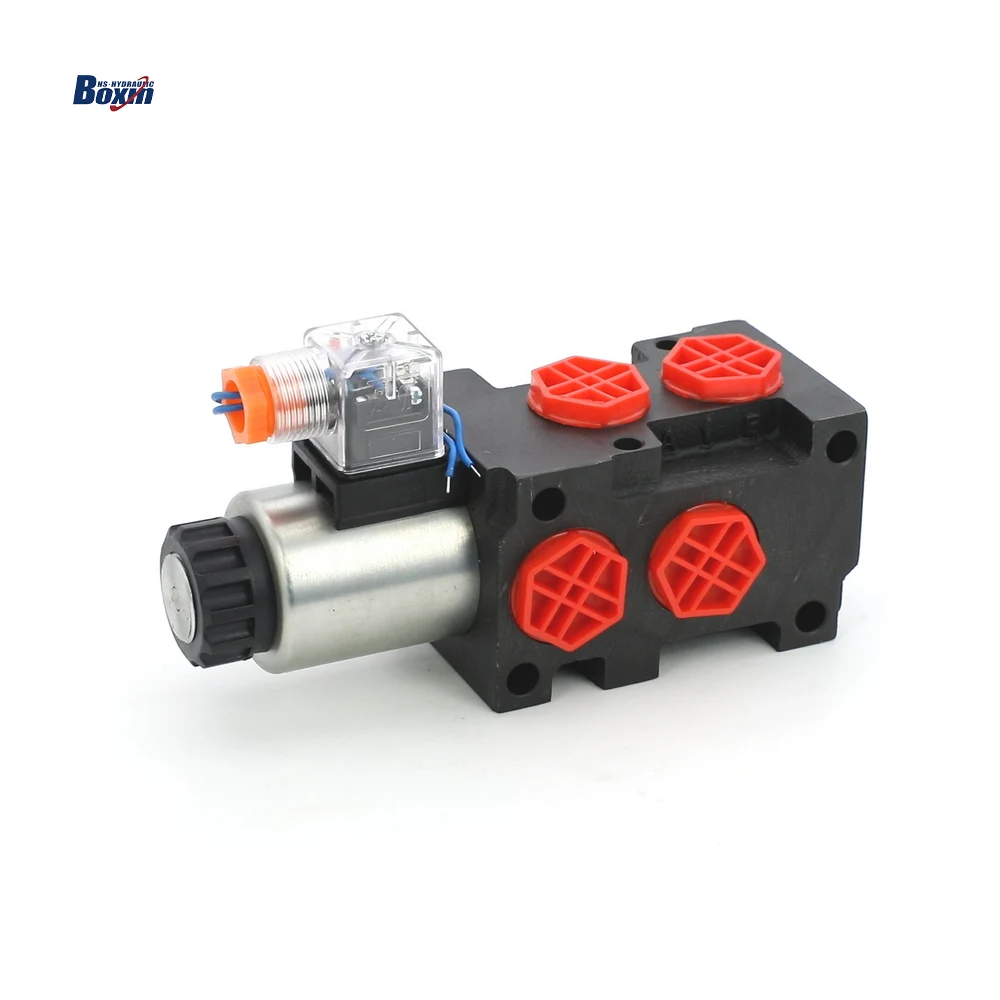 Hsv6 Series 24V Hydraulic Solenoid Control Monoblock Valve for Construction Machinery