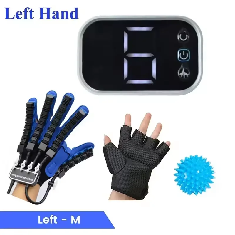 new products medical Hand rehabilitation robot gloves Intelligent Massage Gloves Finger Trainer Hand Exercise