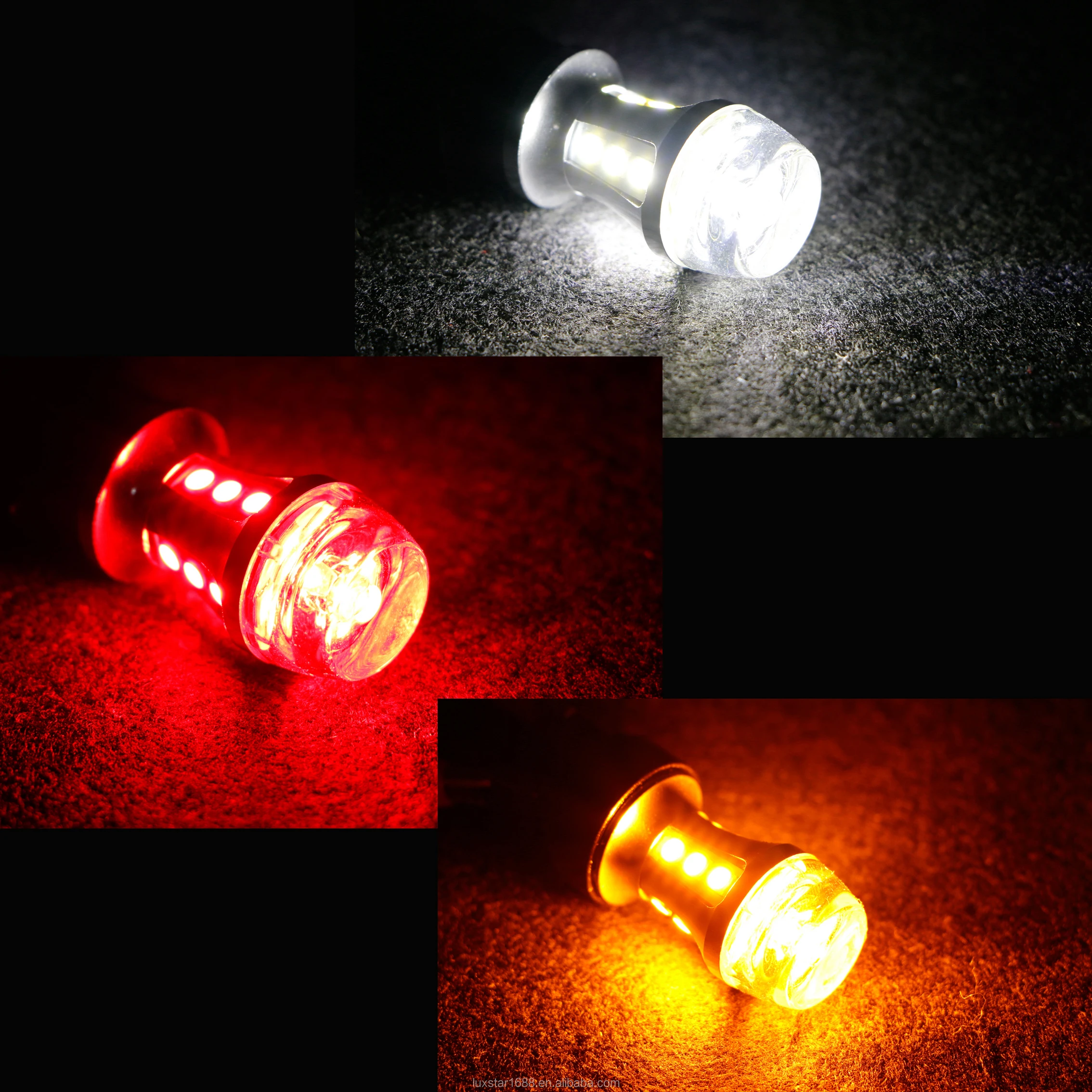 Суперъяркая 1156/ba15s 1157/bay15d 3156/3157/7740/7743 светодиодная 18smd 3030 переключаемая автомобильная лампа для сигнала
