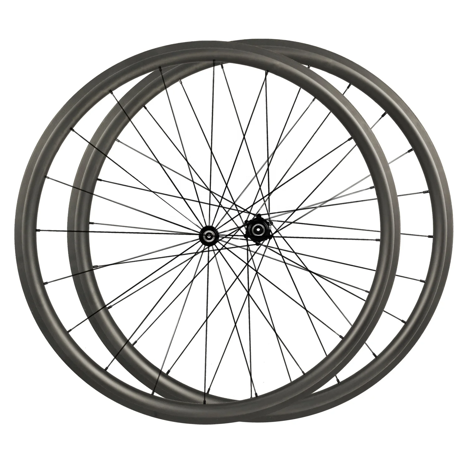 35mm Rim Brake Clincher Carbon Road Bicycle Wheelset NBK Hub Bearing AS61CB FS62CB Novatec Wheel