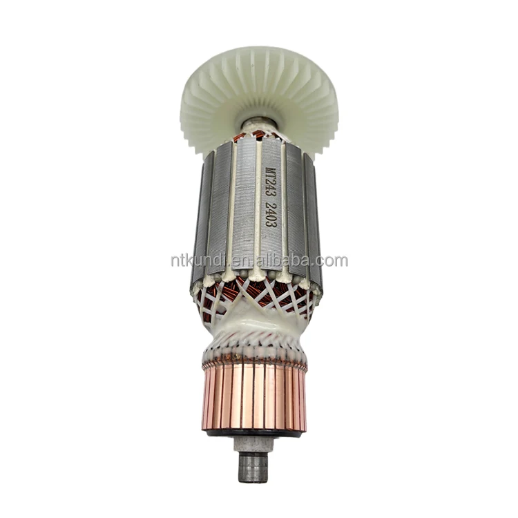 KUNDI Brand Professional Manufacturer power tools spare part for  Armature Rotor MT243
