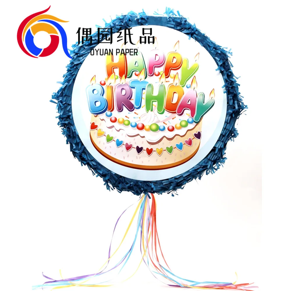 Оптовая продажа индивидуальный дизайн Pinata для детской вечеринки украшение