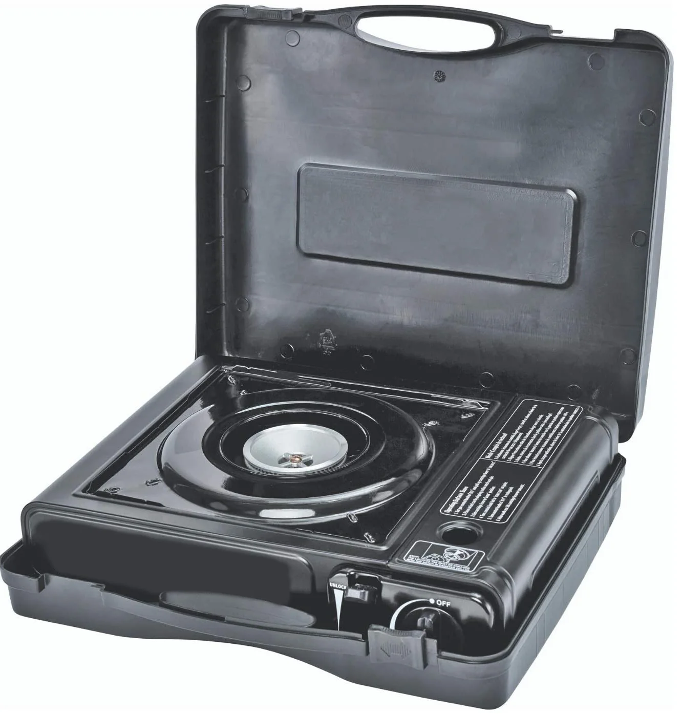 Wholesale Mini Tourist Outdoor Butane Portable Gas Camping Stove With Carrying Case