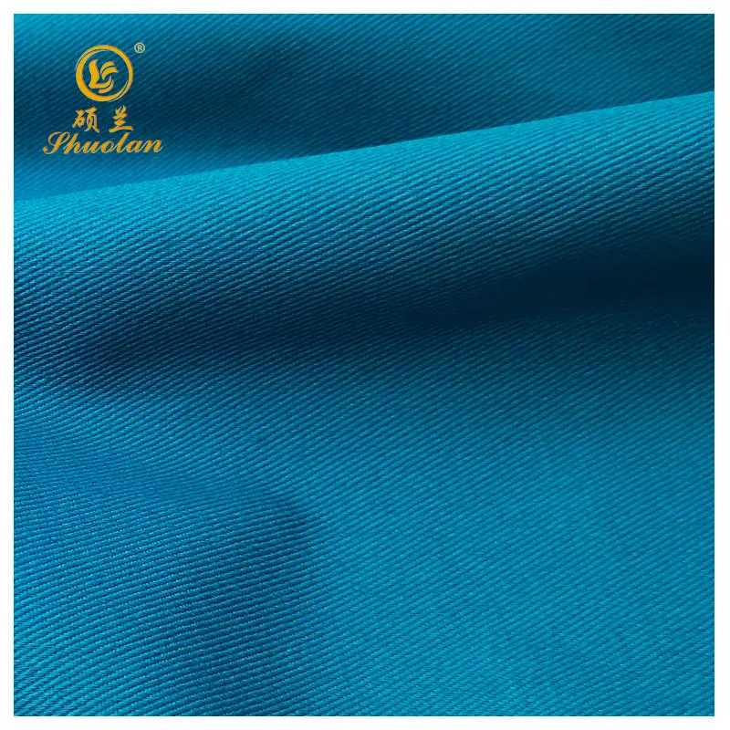 100% Cotton high quality perspiration friction anti static water repellent flame retardant breathable soil release suit fabric