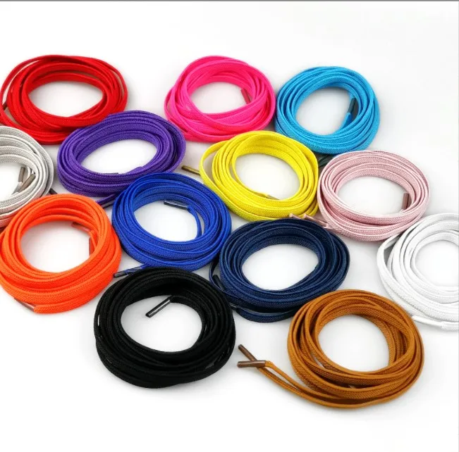 Sneaker Flat Lazy Shoelace No Tie Elastic Shoelace With Metal Aglet Shoelace Tips