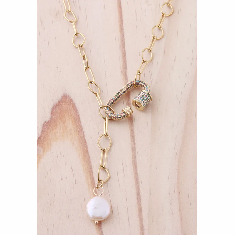 NK0153 Fashion Environmental protection golden diamond stainless steel Metal Jewelry set NeeFu WoFu2021