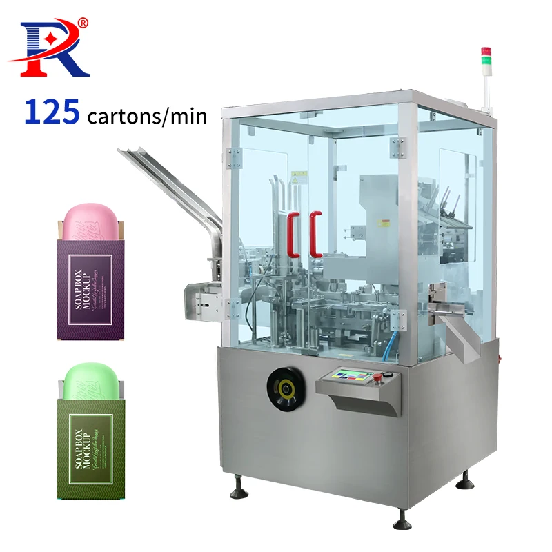 Automatic Vertical Toothbrush Bar Soap Bag Facial Mask Cosmetic Cartoning Machine For Tea Bag Coffee Stick