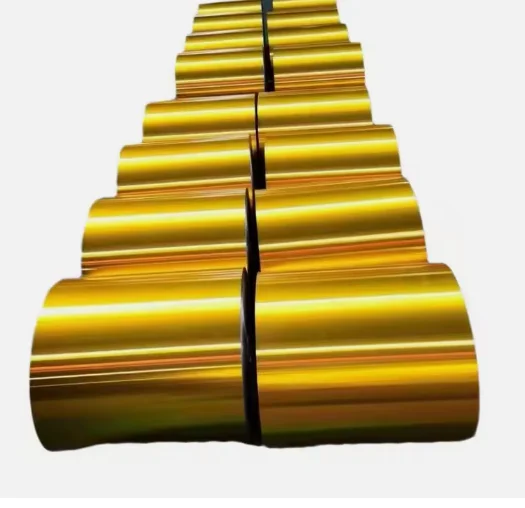 Blue and Gold Color Hydrophilic Aluminum Aluminium Fin Foil for Air Conditioner Evaporator Condenser Coil