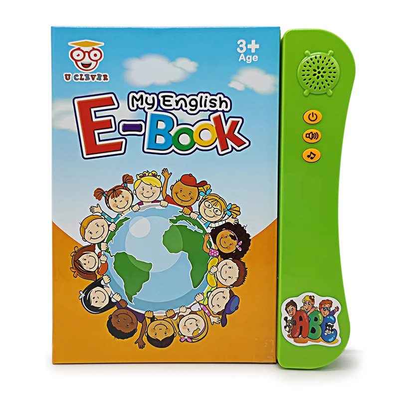 Children Early Learning Interactive Sound Books Preschool English Enlightenment Education E-book Kids Abc Learning Audio Book