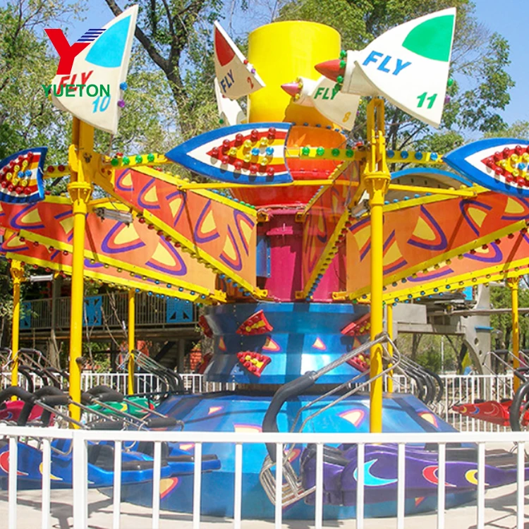 Thrill Playground Amusement Rides Swing Flying kite Rides
