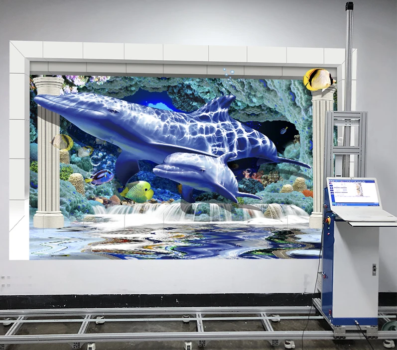 Wall Paint Printer Vertical Wall Printing Machines Direct to Wall Printer