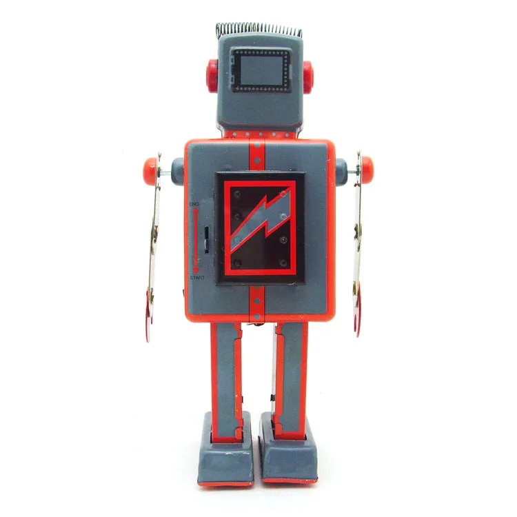 Cyborg Of Yore Retro Robot Tin Toy Hotel Gift