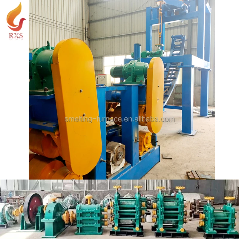 RXS High-quality small aluminum induction arc smelting furnace for producing ferroalloys and steel industrial electric furnaces