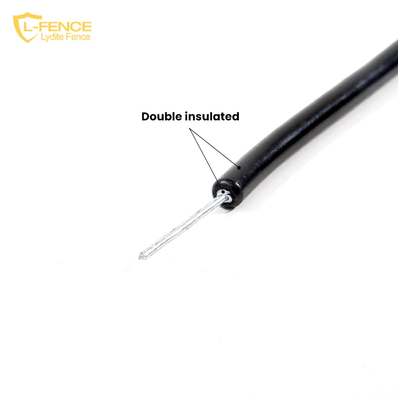 Lydite OEM Electric Fence Underground Cable Suppliers 15m Farm Double Insulated Underground Cable