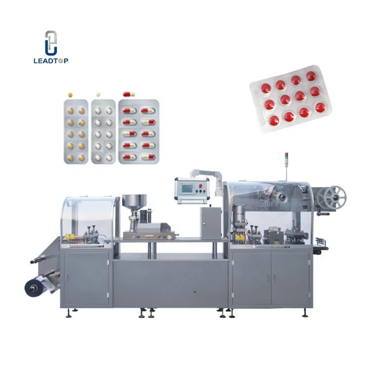 automatic tablet Western medicine Chinese pill herbal pill blister packing machine pharmaceutical