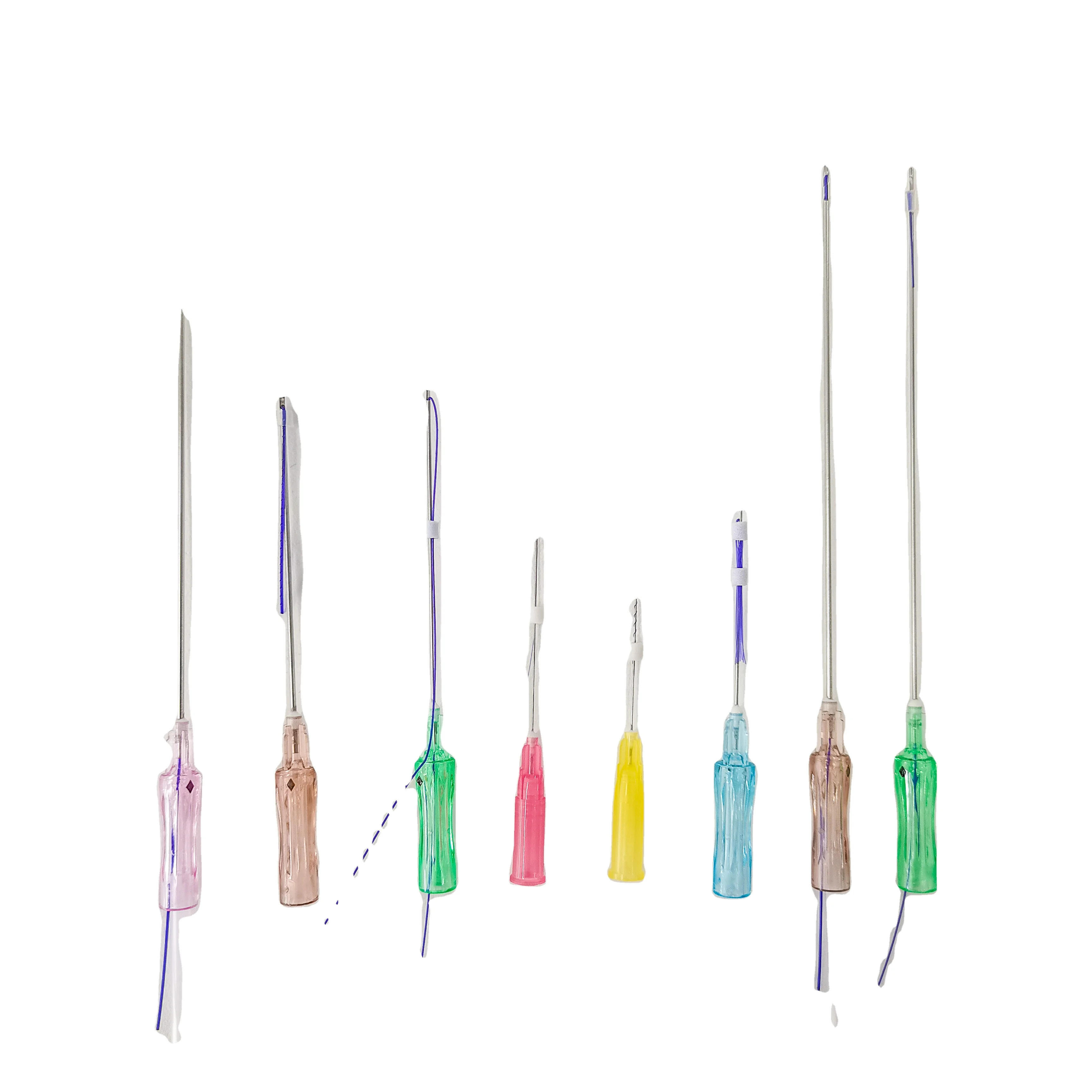 Sterile Surgical Suture V Line Face Mono Barbed Pdo Lift Thread Tornado Cog 3d 4d 6d Pdo Thread