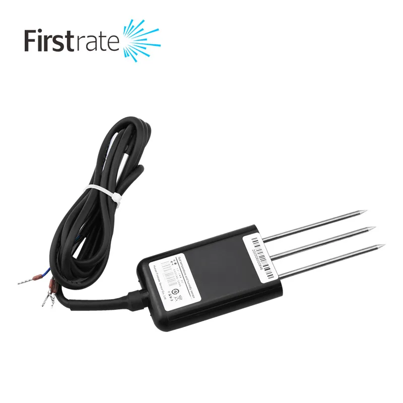 Firstrate FST100-2006A 24V EC Soil Electrical Conductivity RS485 Temperature Humidity Sensor