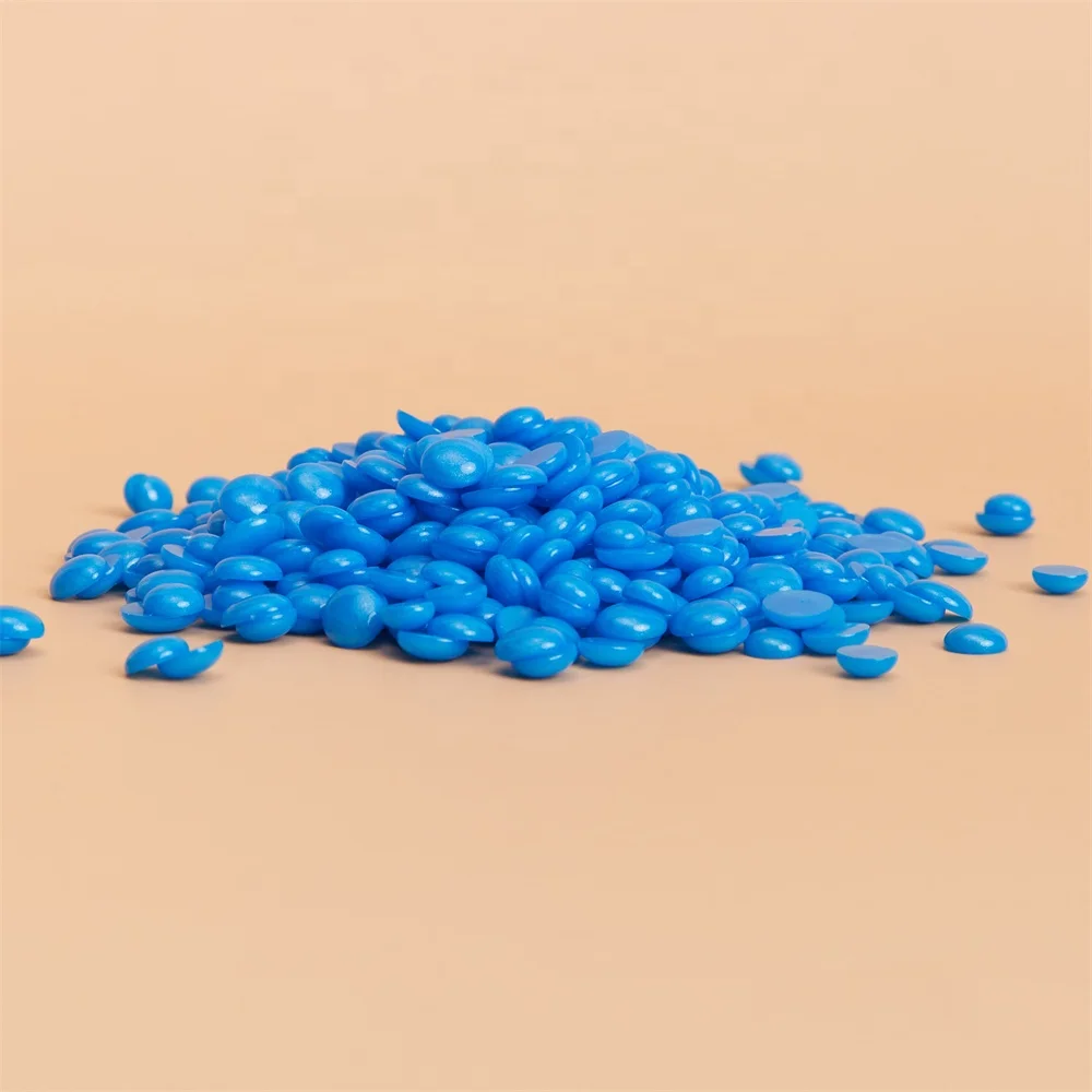 Time to date 1LB hypoallergenic rosin free azulene chamomile sea blue For Face Eyebrow Leg Bikini 450g Brazilian Waxing