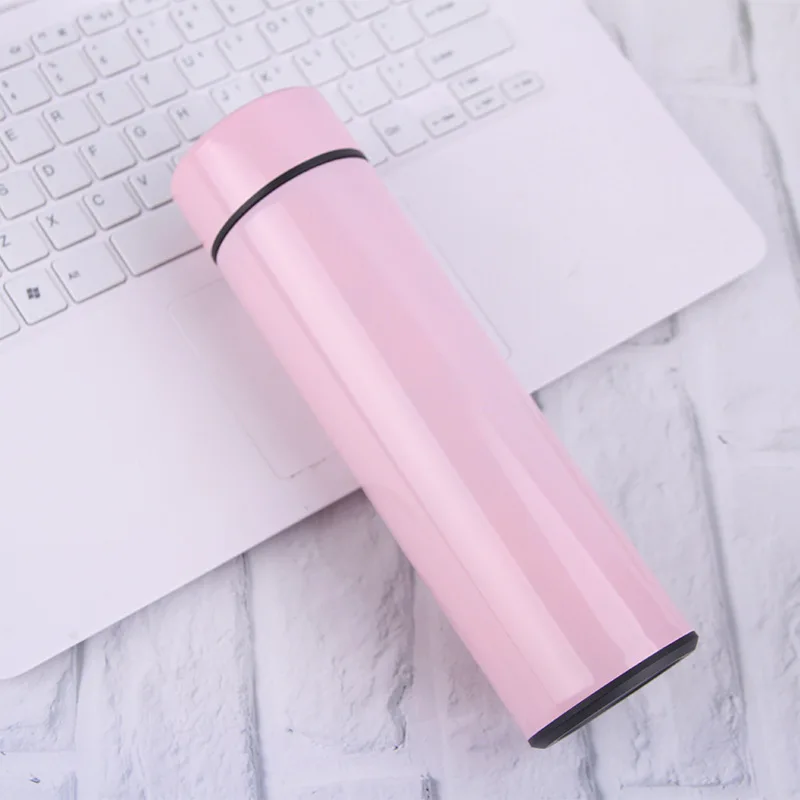 
2019 Stainless Steel LED Temperature Display Smart Vacuum Flask Water Bottle With Reminder 