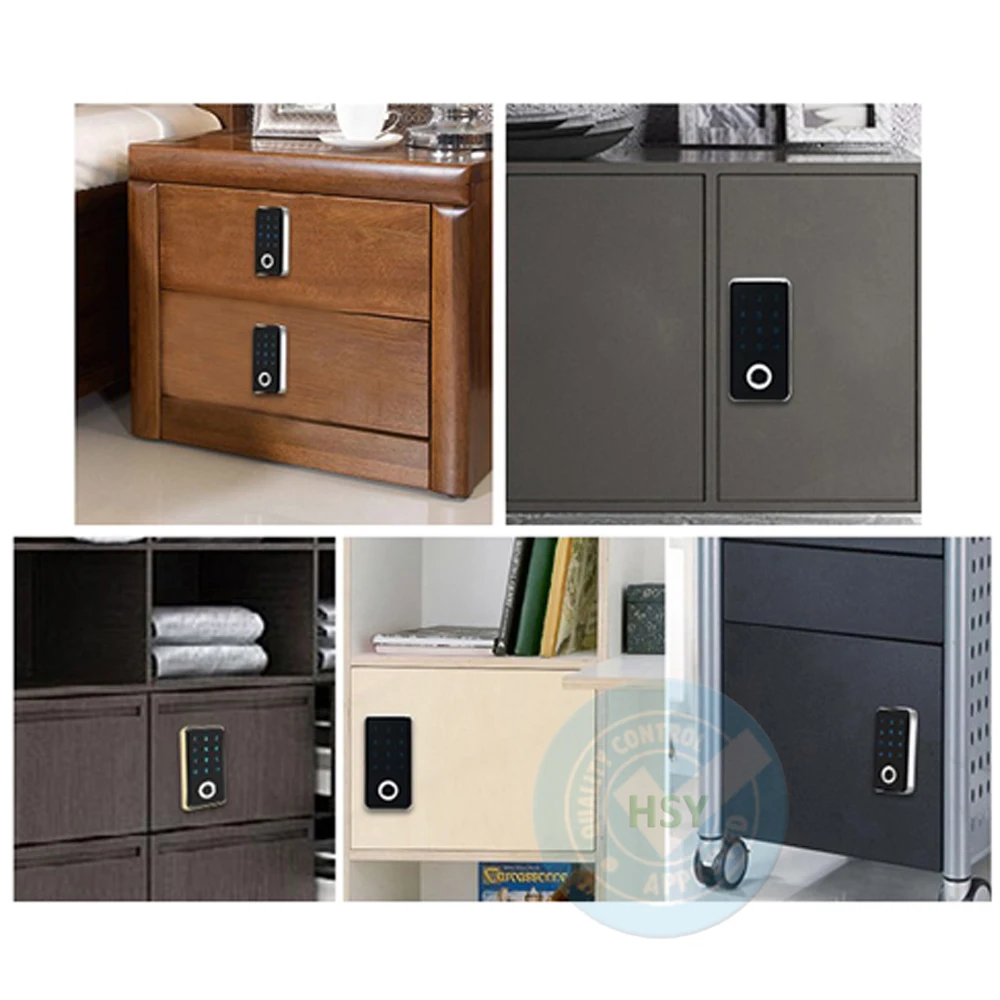 Дверной замок для шкафа со считывателем отпечатков пальцев по оптовой цене