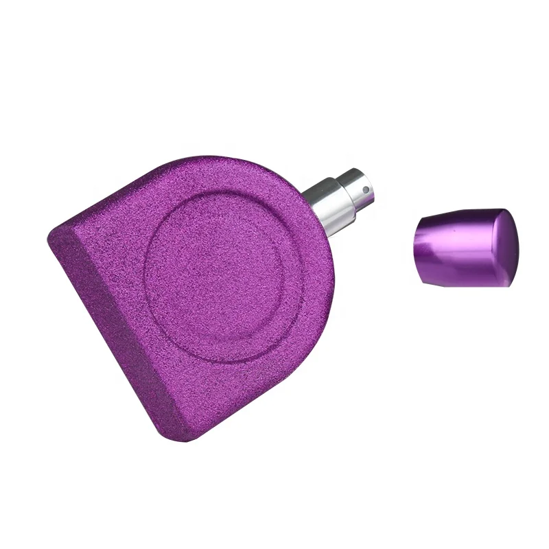 Printing On Perfume Bottles Decorative Oil 30ml 50ml 80ml 100ml Custom Glitter Coating Glass Spray Empty Luxury Perfume Bottle