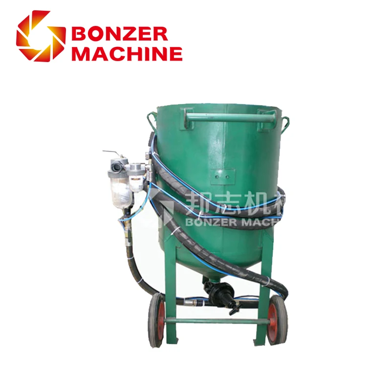 Sandblast Portable Pot Mobile Sandblasting Equipment For Sale