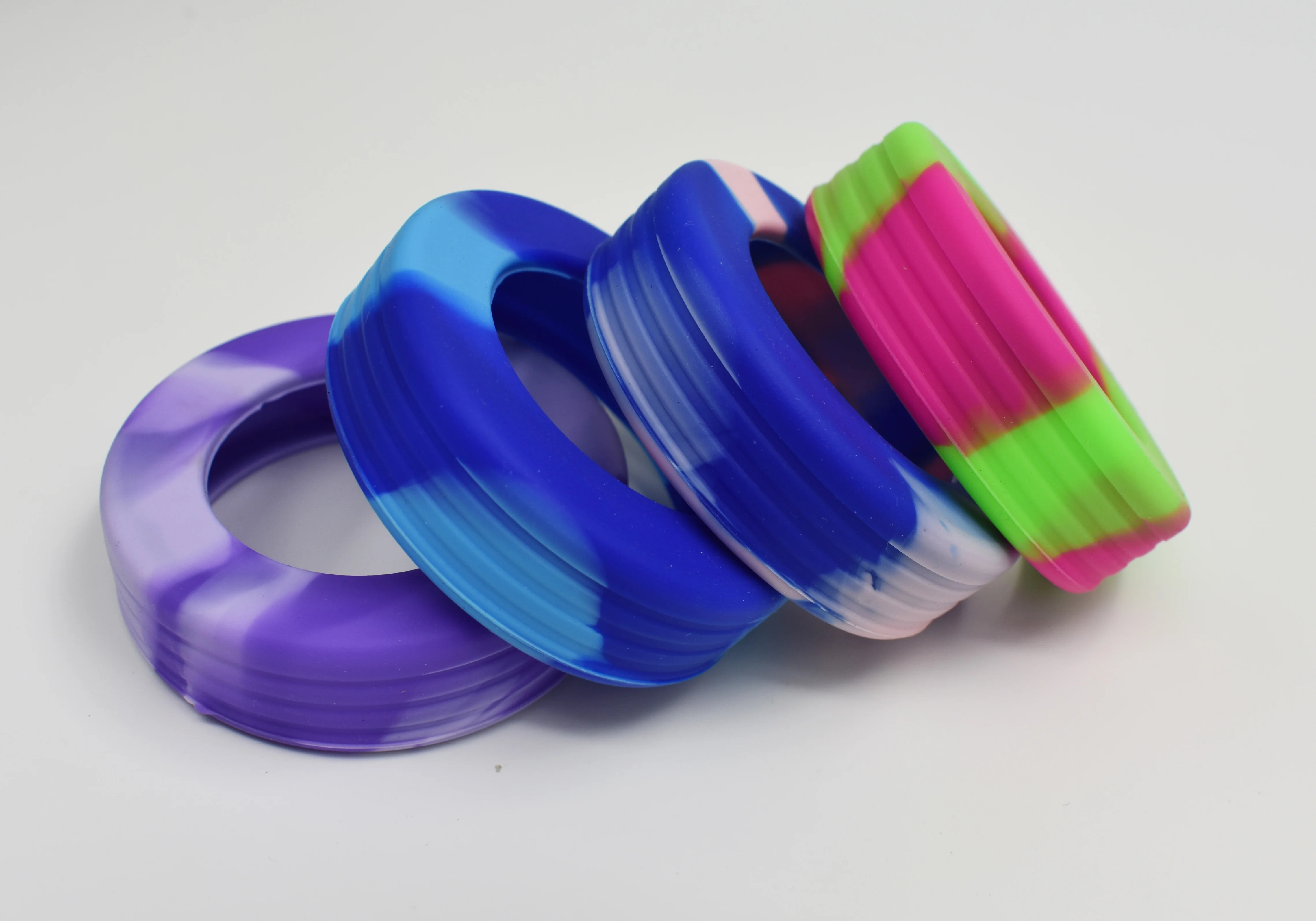 2024 Design Luggage Suitcase Wheels Cover Trolley Case Silicone Caster Cover Luggage Wheel Replacement Color Protection Cover