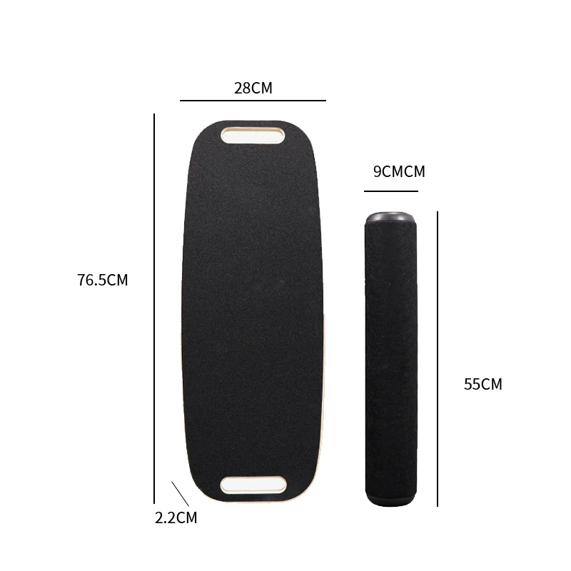 unbalanced wholesale fitness mini standing desk mat beam bridge hover balancing roller balance board