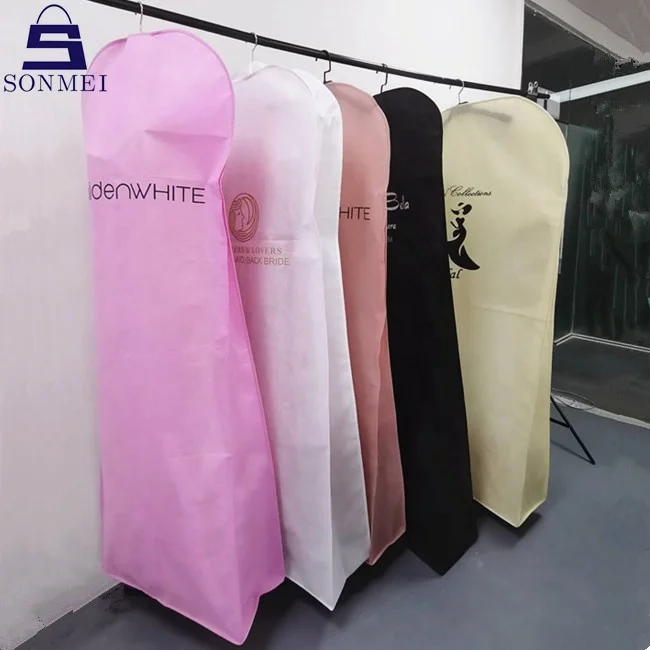 Large gusset heavy bridal gown clothes ivory dress bags garment