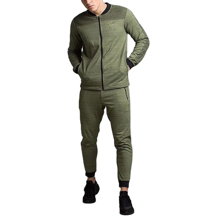 Maxgarment High Quality Custom Spring Casual Gym King Tracksuit Manufacturer Wholesale Blue Blank Men Tracksuit Set