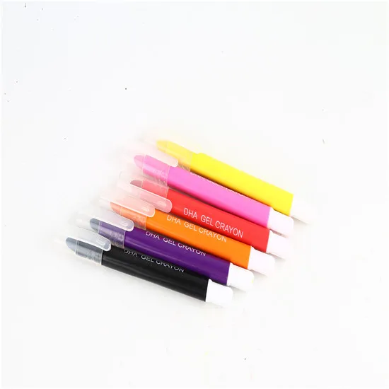 Physical store Hot Selling 12 Colors Custom Washable Gel Crayons Set for Children