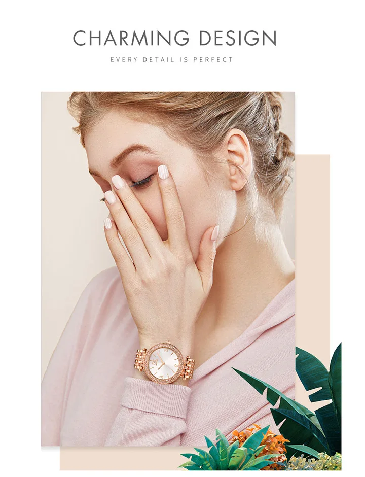 high quality women Fashion Female Quartz Wrist sk time quartz watch Colourful K0039L Ladies Gift sk watch Set With Box