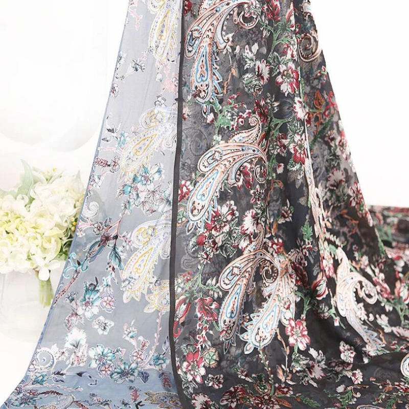 
Custom design china factory silk velvet fabric 