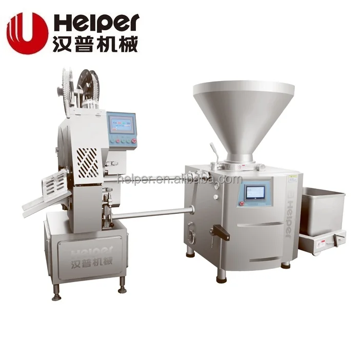 Automatic sausage clipper machine sausage double clipper clipping machine