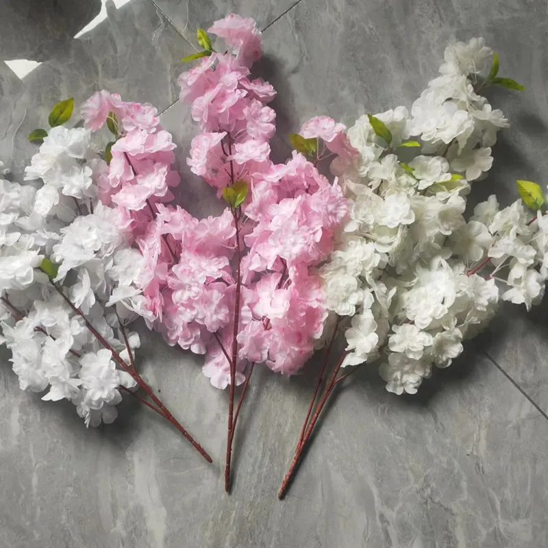 Hot selling artificial silk blossom tree detachable cherry blossom tree branches for truck