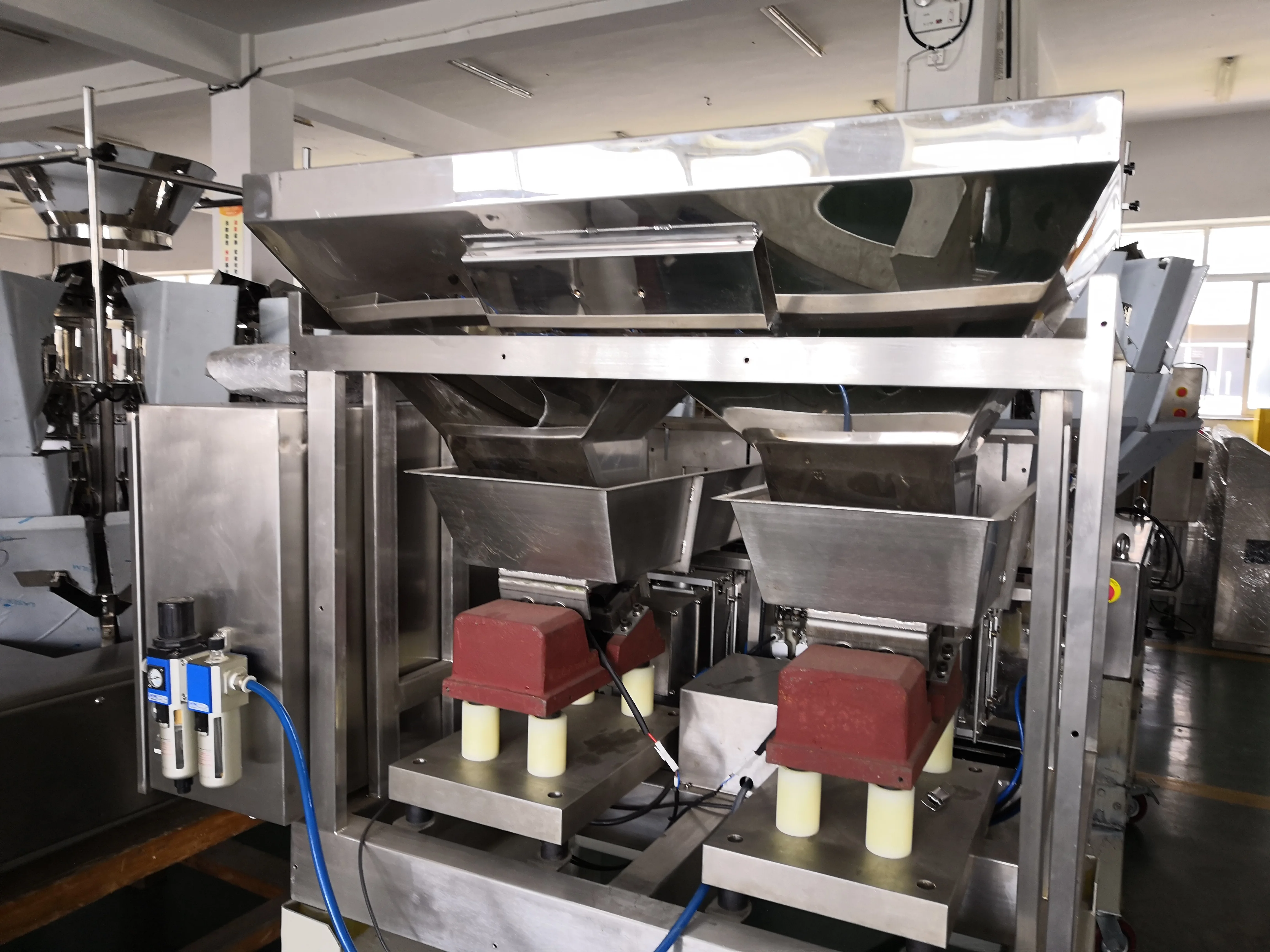 High Quality 2 Head Linear Weigher Weighing Hopper Scale For Nuts