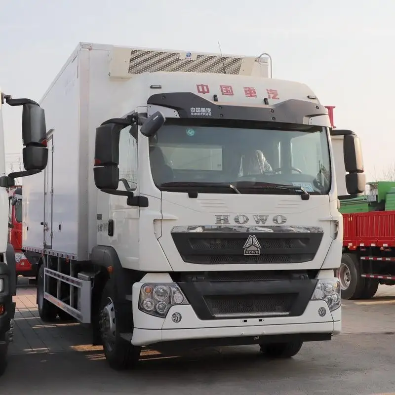 new sitrak howo 10ton 15ton 20ton diesel refrigerated box trucks for sale