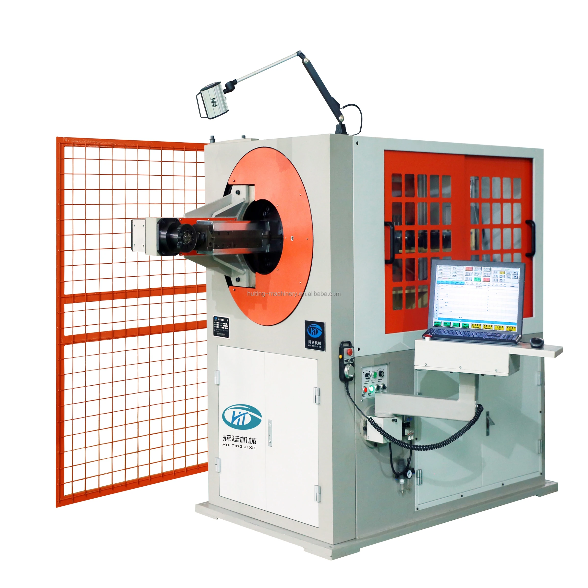Huiting лакированная OEM/ODM dobladora de alambre 5 оси 3 мм 3d CNC станок для гибки проволоки (провод Бендер и другие станки для гибки