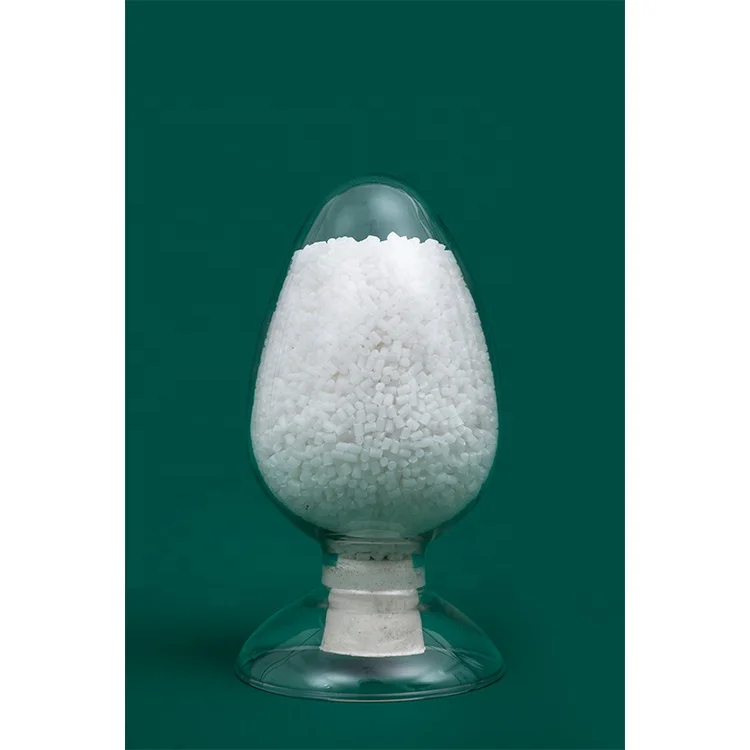 White  PP raw material Plastic Raw Materials White Color Biodegradable Granules Plastic
