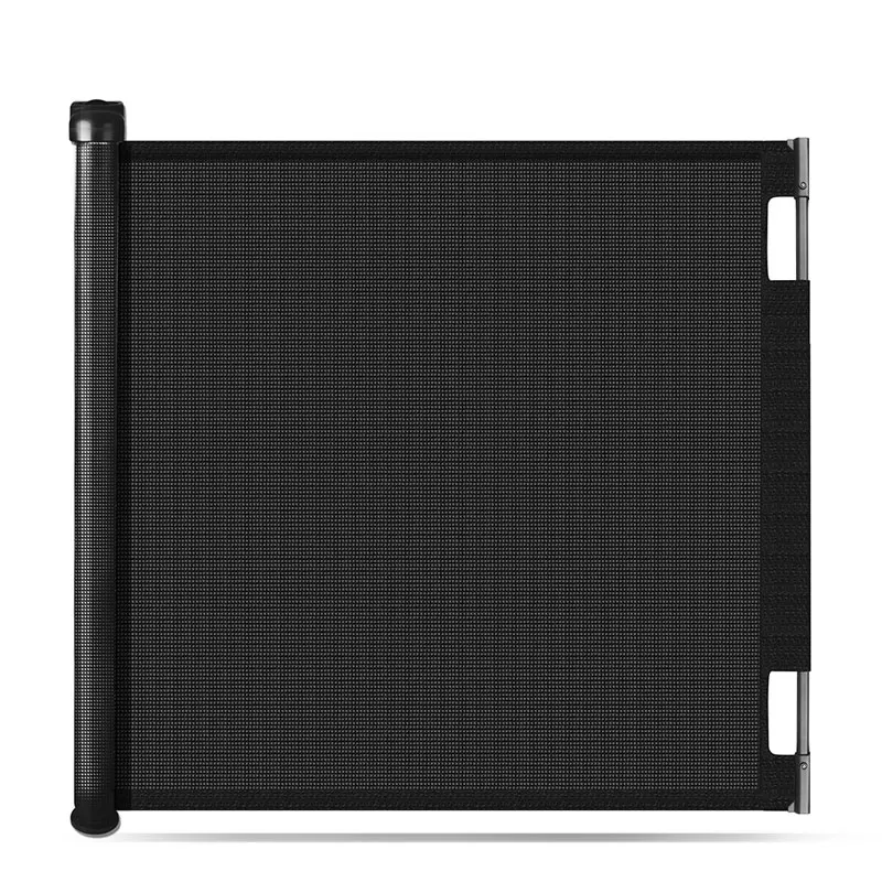 High Quality Dog Cat Kids Child Safety Pets-Mesh-Gates Children Door Stair Sliding Retractable Safety Baby Pets Gate
