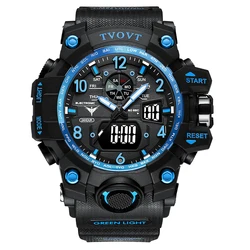 G Style Custom Logo Water Proof Designer Dual Time Watch Top Brand Analog Sport Digital Watch Men Wrist Luxury Montre 8803