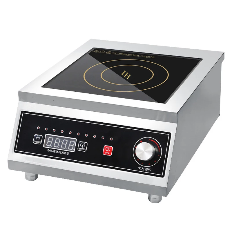 Wholesale 5000W High-Power 5KW Single Multifunctional Electric Cooktop 220V/380V Portable Stove Commercial Induction Cooker