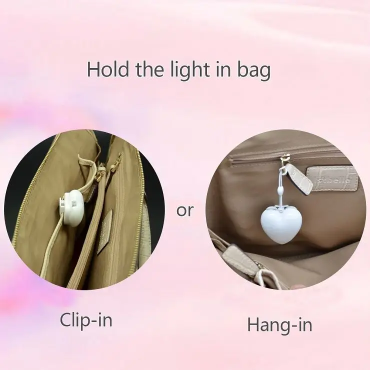 Jumon Automatic Motion-Activated Mini Handbag Light PIR Sensor Purse Light For Mom Mother Day Gift